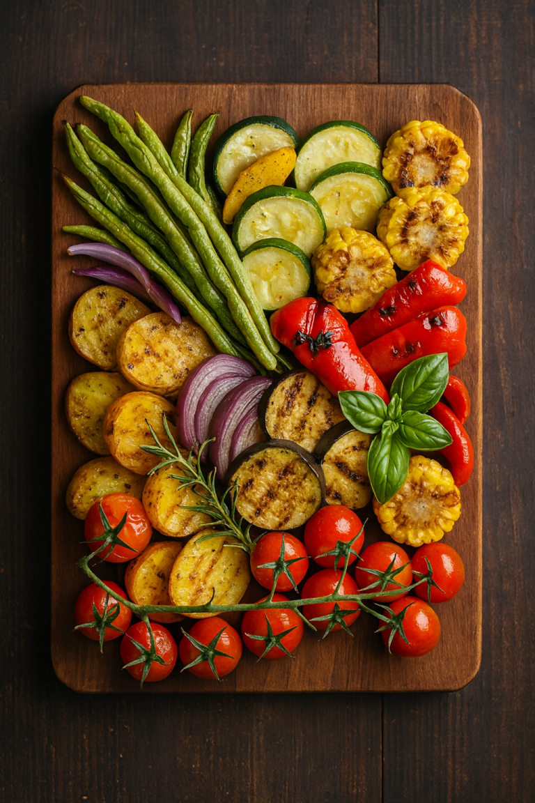 Grilovano povrće Grilovano povrće Novi Sad – tikvice, paprika, paradajz, posni prilog