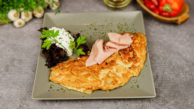Omlet sa šunkom Omlet sa šunkom Novi Sad – doručak Restoran Dedina Tajna