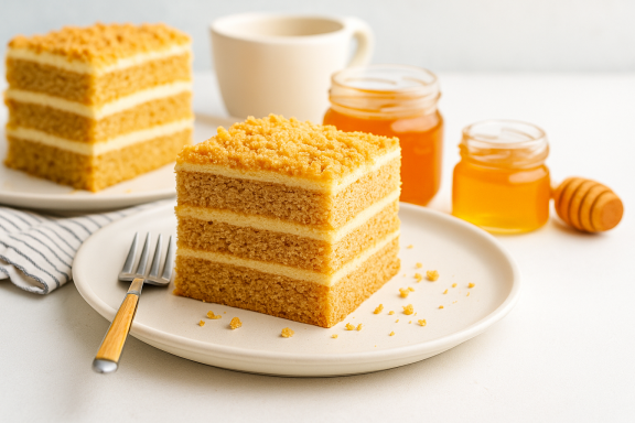 Posna medena pita sitni kolači Novi Sad Restoran Dedina Tajna