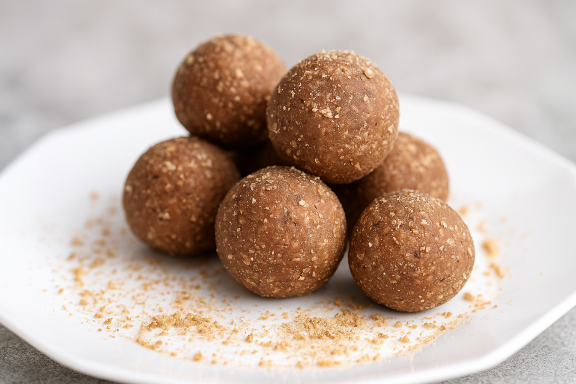 Posne kuglice od keksa sitni kolači Novi Sad Restoran Dedina Tajna