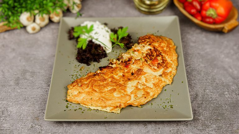 Omlet sa povrćem Omlet sa povrćem Novi Sad – doručak Restoran Dedina Tajna
